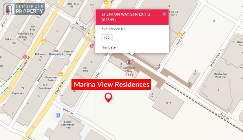Marina View Residences Bus Stop