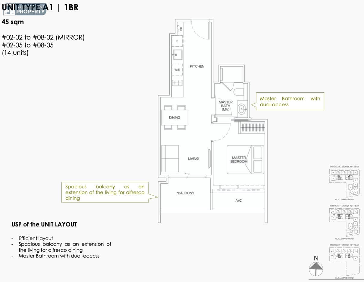 The-Mori-Floor-Plan-Type-A1-One-Bedroom