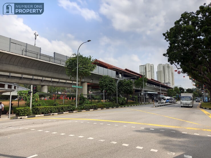 Bukit Batok West Avenue 8 near Bukit Gombak MRT Station