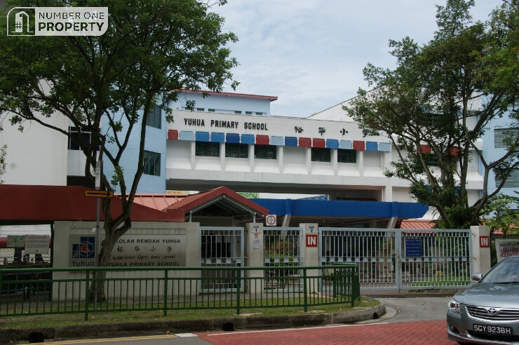Bukit Batok West Avenue 8 near Yuhua Primary School