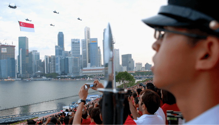 Celebrating Singapore National Day