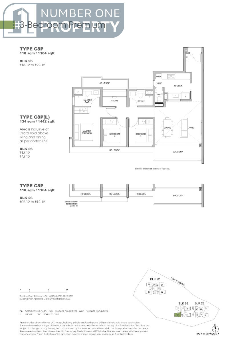 Hillock Green Floor Plan 3 BEDROOM PREMIUM