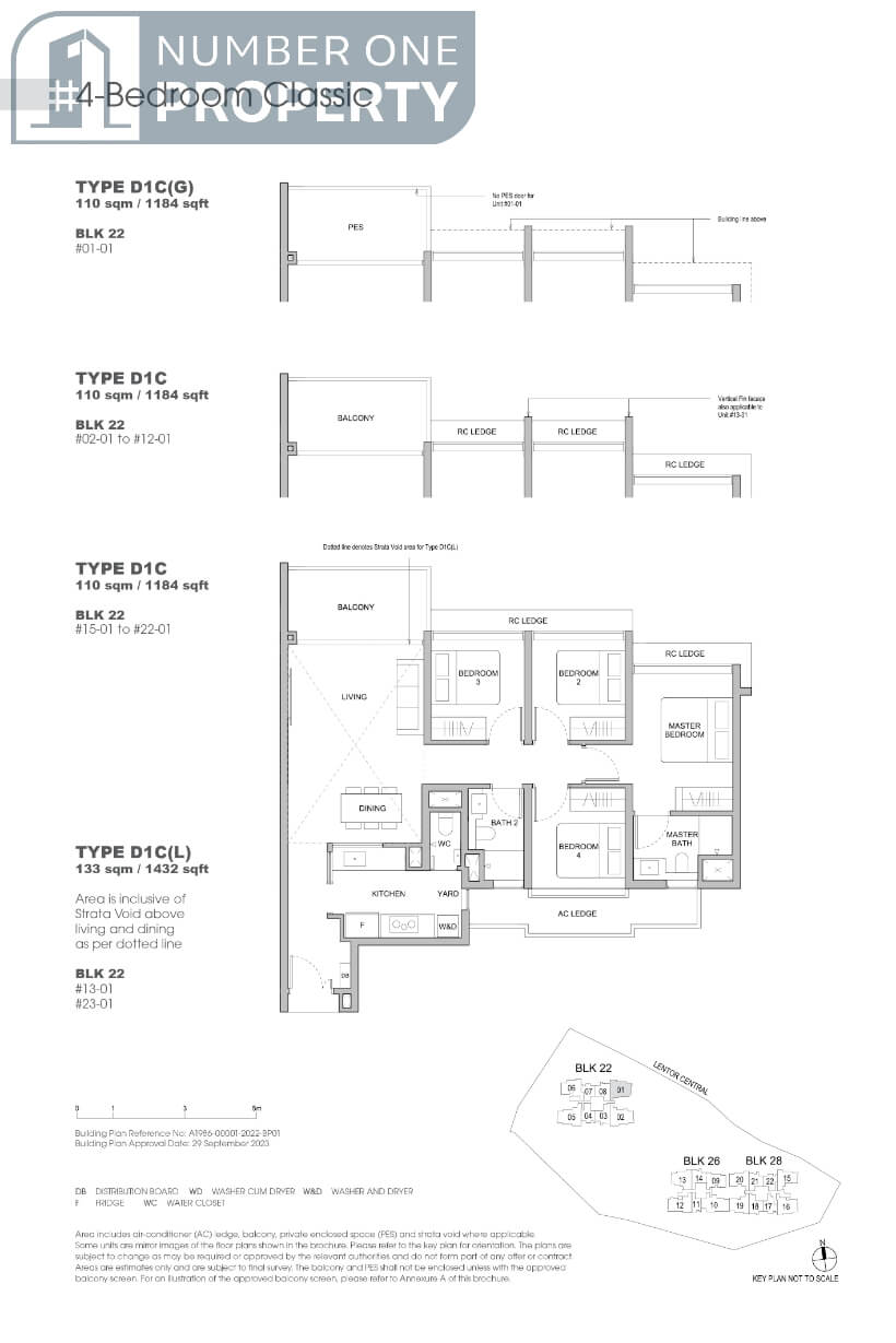 Hillock Green Floor Plan 4 BEDROOM CLASSIC