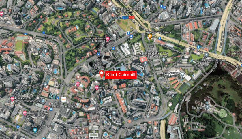 Klimt Cairnhill 3D Map