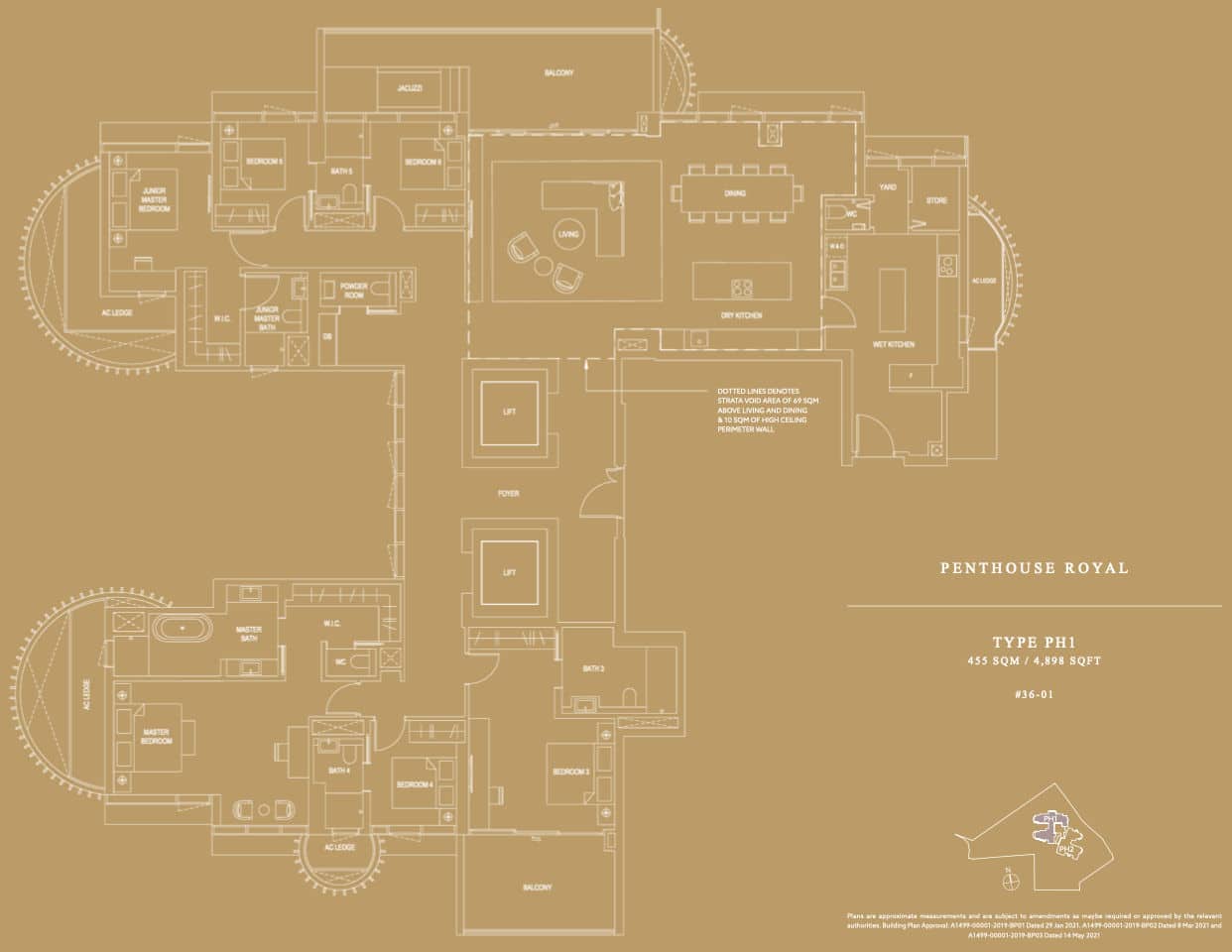 Klimt Cairnhill Floor Plan Penthouse Royal