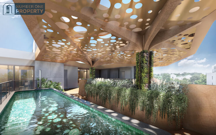 The Giverny Residences Lap pool 1