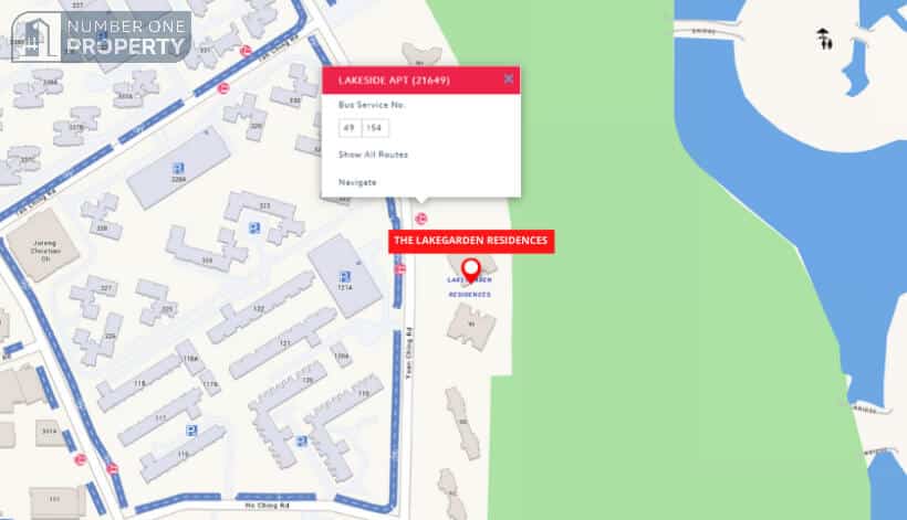 The LakeGarden Residences Bus Stop