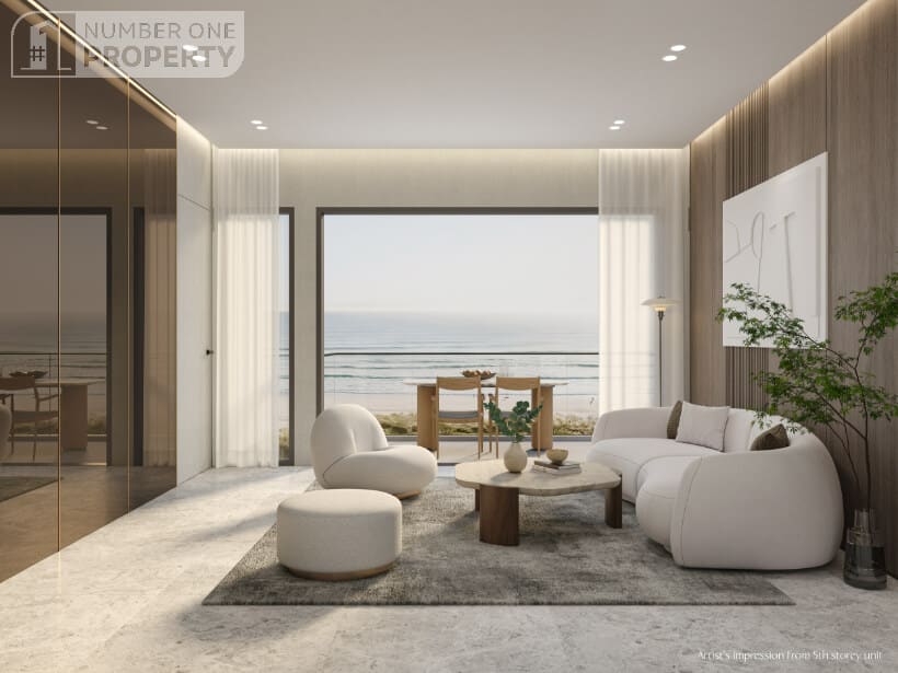 The Shorefront Showflat Living Room 1