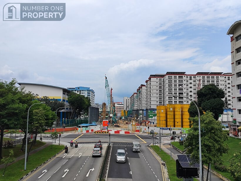 The Shorefront near Pasir Ris East MRT station